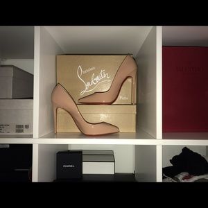 Christian loboutin so Kate 120 patent Nude